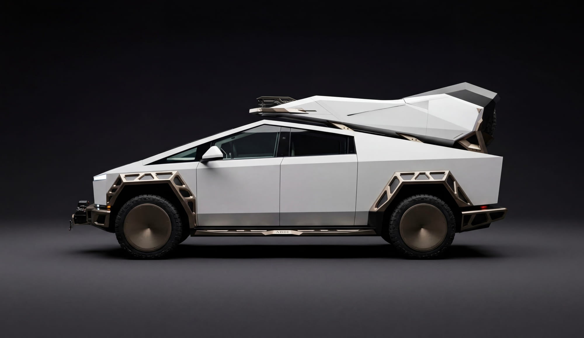 Cybertruck with Xolaris exterior bodykit